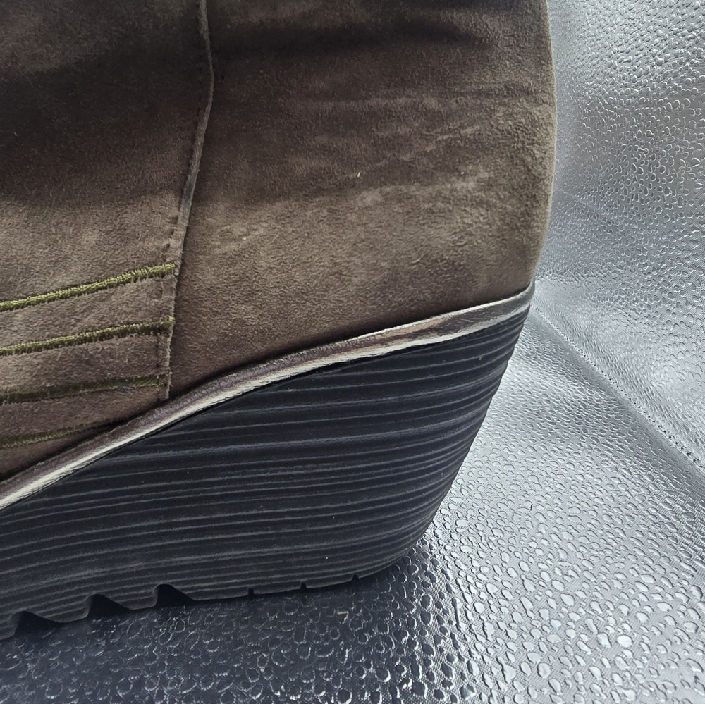 Fly london wedge Ankle Boots size 7.5 (38) - Picture 6 of 12